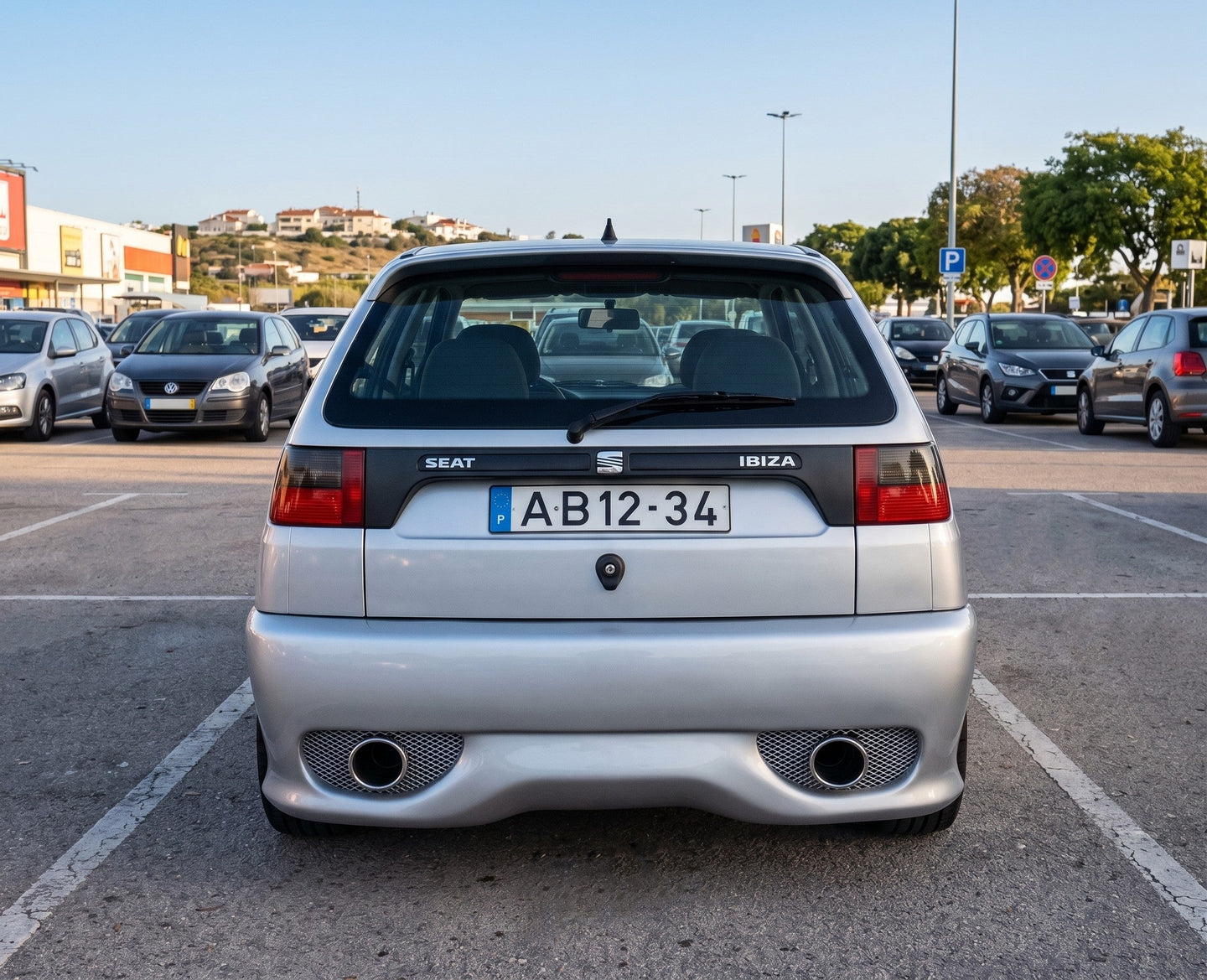 Rear Bumper Seat Ibiza 93 - Para-Choques - Componor - 0106255