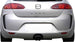 Rear Bumper Seat Leon 1P Copa Edition Look MK2 Pre-facelift 2005-2009 - Para-Choques - Interno - 0106257
