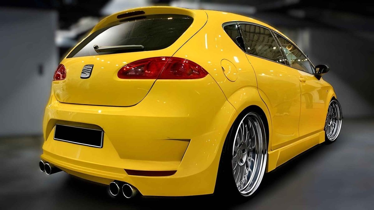 Rear Bumper Seat Leon 1P Pandora MK2 Pre-facelift 2005-2009 - Para-Choques - Interno - 0106249