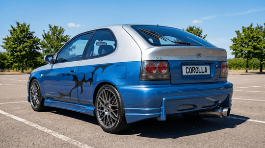 Rear Bumper Toyota Corolla 8th Gen (E110) 1995-2000 - Para-Choques - Componor - 0106202