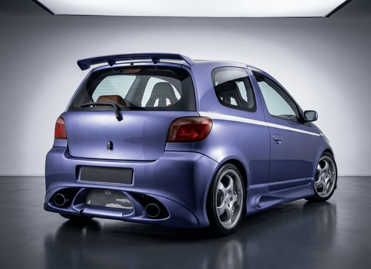 Rear Bumper Toyota Yaris 1st Gen (XP10) 1999-2005 - Para-Choques - Componor - 0106034