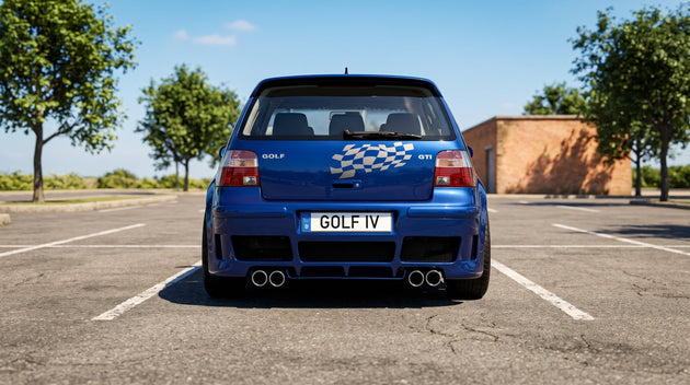 Rear Bumper Volkswagen Golf 4 MK4 1997-2006 - Para-Choques - Componor - 0106184