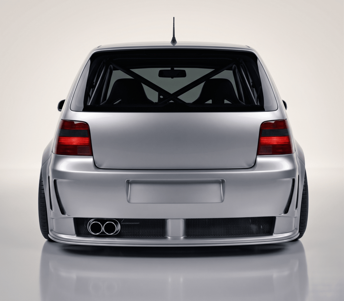 Rear Bumper Volkswagen Golf MK4 1997-2006 - Para-Choques - Componor - 0106014