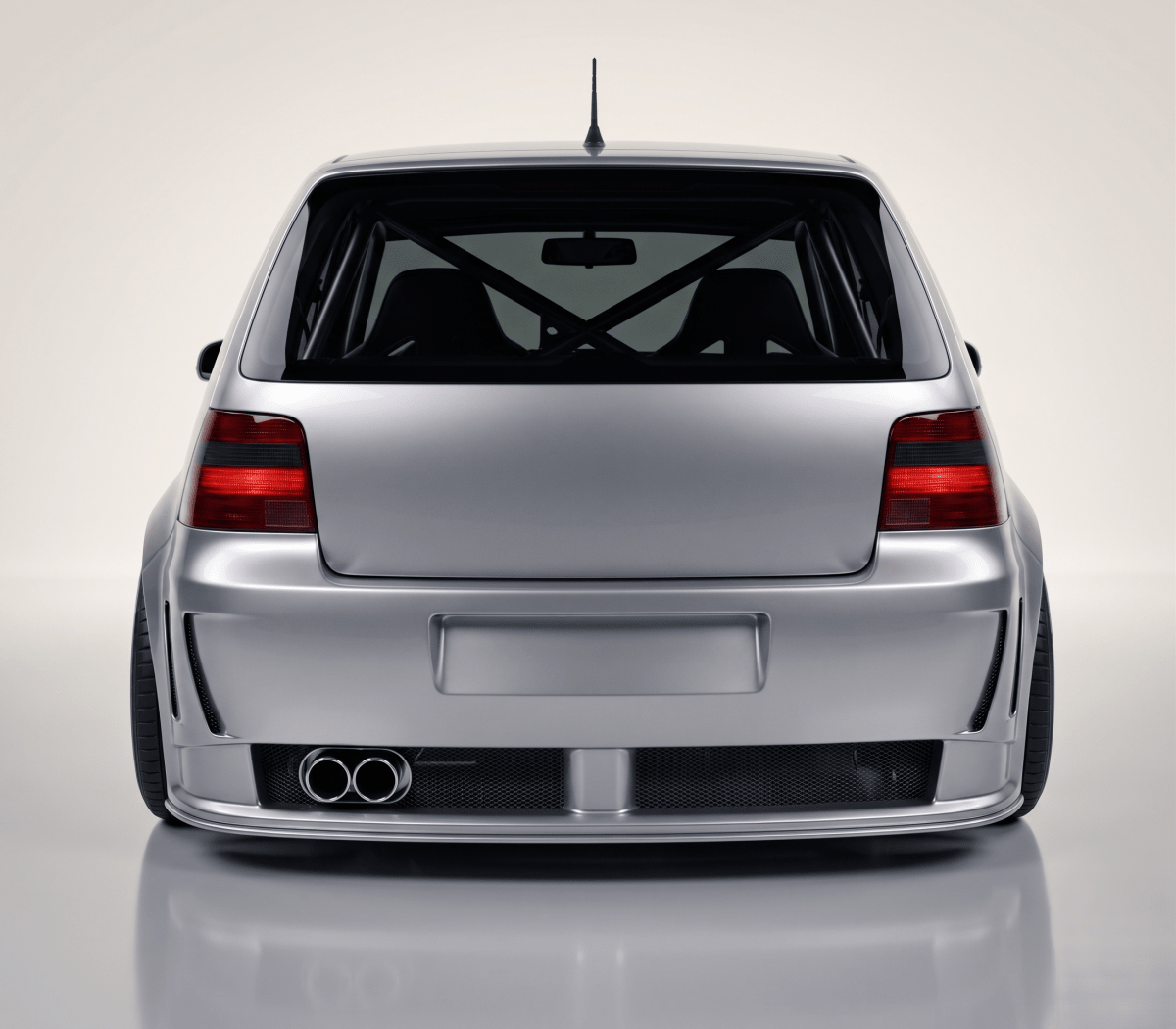 Rear Bumper Volkswagen Golf MK4 1997-2006 - Para-Choques - Componor - 0106014