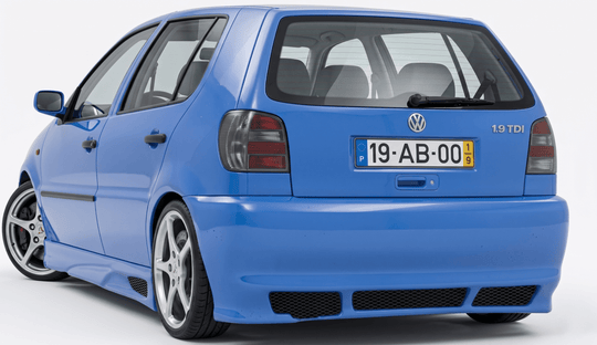 Rear Bumper Volkswagen Polo MK3 (6N) 1994–1999 - Para-Choques - Componor - 0106077