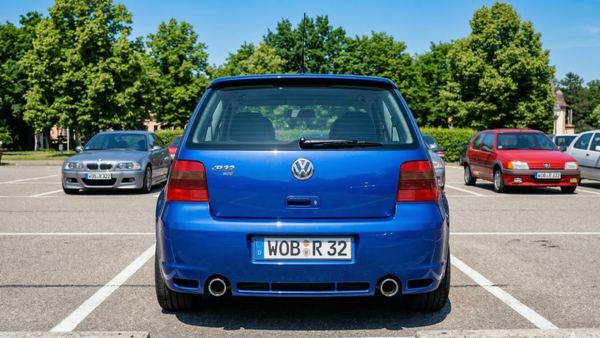 Heckstoßstange Volkswagen VW Golf IV 4 Optik R32 1999-2006