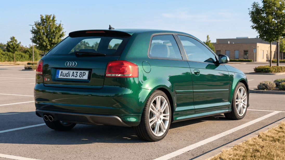 Rear Diffuser Audi A3 8P Sportback Look S3 2003-2008 - Difusor - Componor - 0105143
