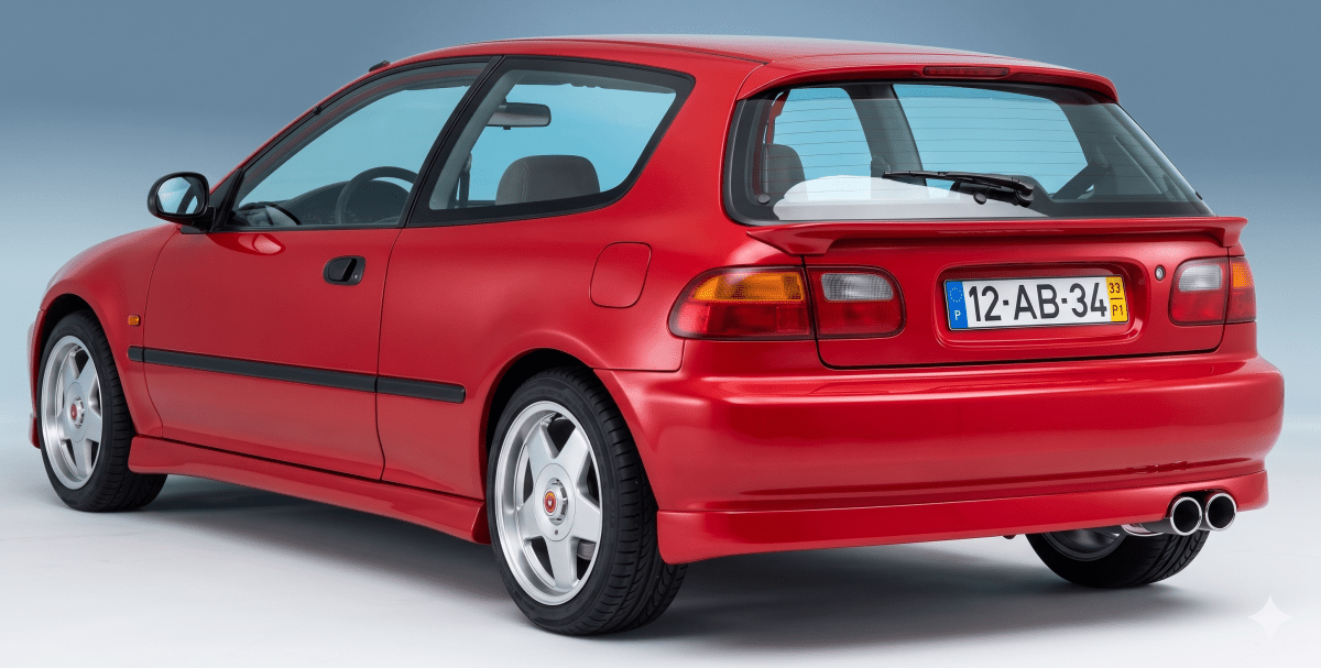 Rear Diffuser Honda Civic 92 - Difusor - Componor - 0105020
