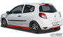 Rear Diffusor U-Diff for RENAULT Clio 3 Phase 1 / 2 - RDX - Rear Diffuser Universal - RDX - RDHAD1-010
