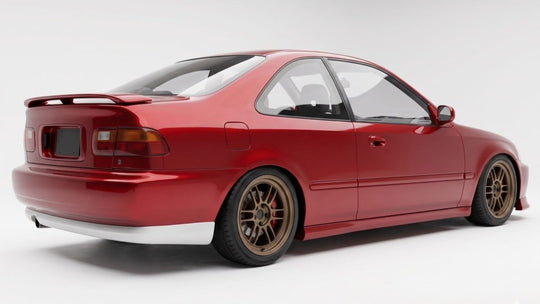 Rear Lower Bumper Spoiler Honda Civic MK5 EJ Coupe 1992-1995 - Difusor - Componor - 0105009
