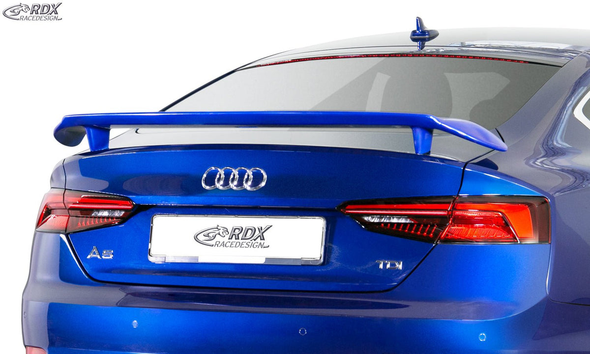 Rear Spoiler for AUDI A5 (F5) (Coupe + Convertible + Sportback) Trunk Spoiler Wing - RDX - RDX - RDHFU03-79