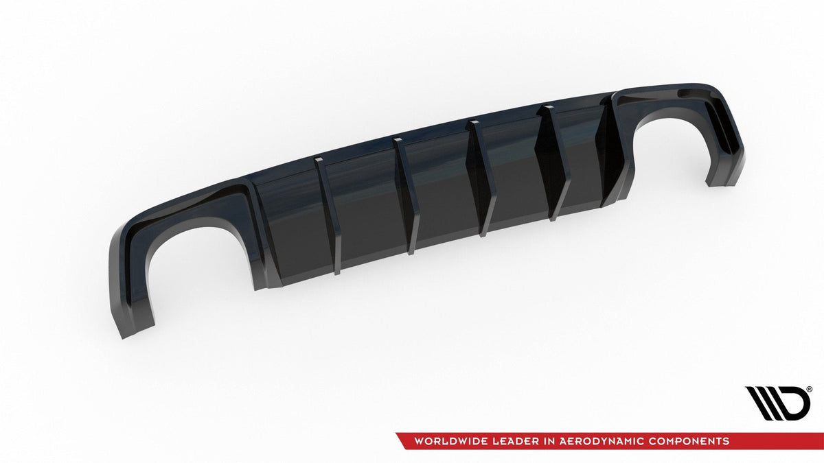 Rear Valance suitable for Audi RS3 8V Sportback - Rear Valance - Maxton Design -  AU-RS3-8V-RS1G