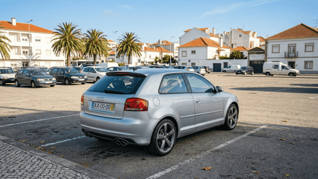 Rear Wing Spoiler Audi A3 8P S-Line Look 3 Doors 2003-2013 - Aileron - Componor - 0103129