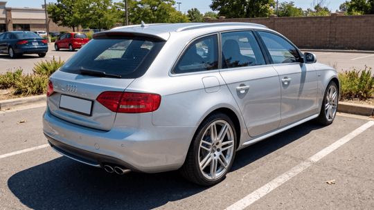 Rear Wing Spoiler Audi A4 B8 Avant 8K 8K2 S-Line Look 2008-2016 - Aileron - Bruma Mágica - 0103090