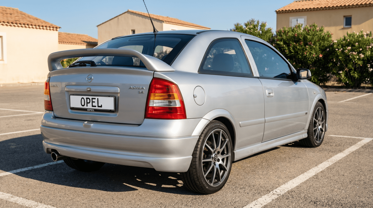Rear Wing Spoiler Opel Astra G - Spoilers - Componor - 0103059