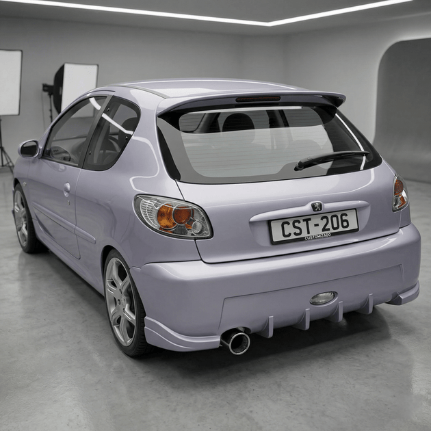 Rear Wing Spoiler Peugeot 206 - Aileron - Componor - 0103040