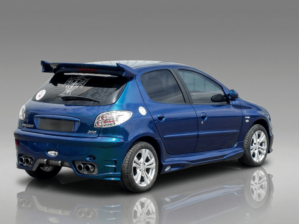 Rear Wing Spoiler Peugeot 206 - Aileron - Componor - 0103054
