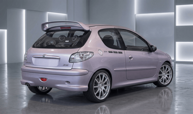 Rear Wing Spoiler Peugeot 206 - Bruma Mágica - 0103024