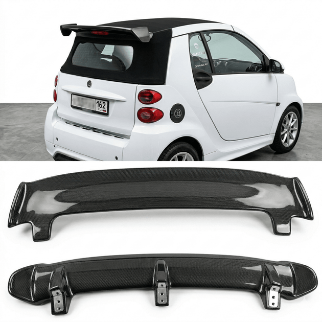 Rear Wing Spoiler Smart Fortwo MK2 (451) 2007-2014 - Aileron - Componor - 0103128