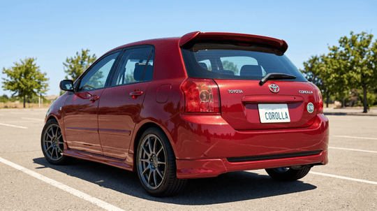 Rear Wing Toyota Corolla 9th Gen (E120) Hatchback 2003-2008 - Aileron - Componor - 0103066