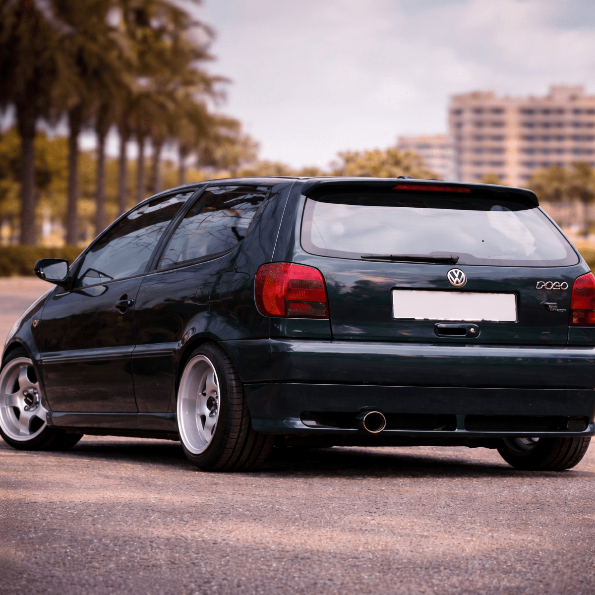 Rear Wing Volkswagen Polo MK3 (6N) 1994–1999 - Spoilers - Componor - 0105016