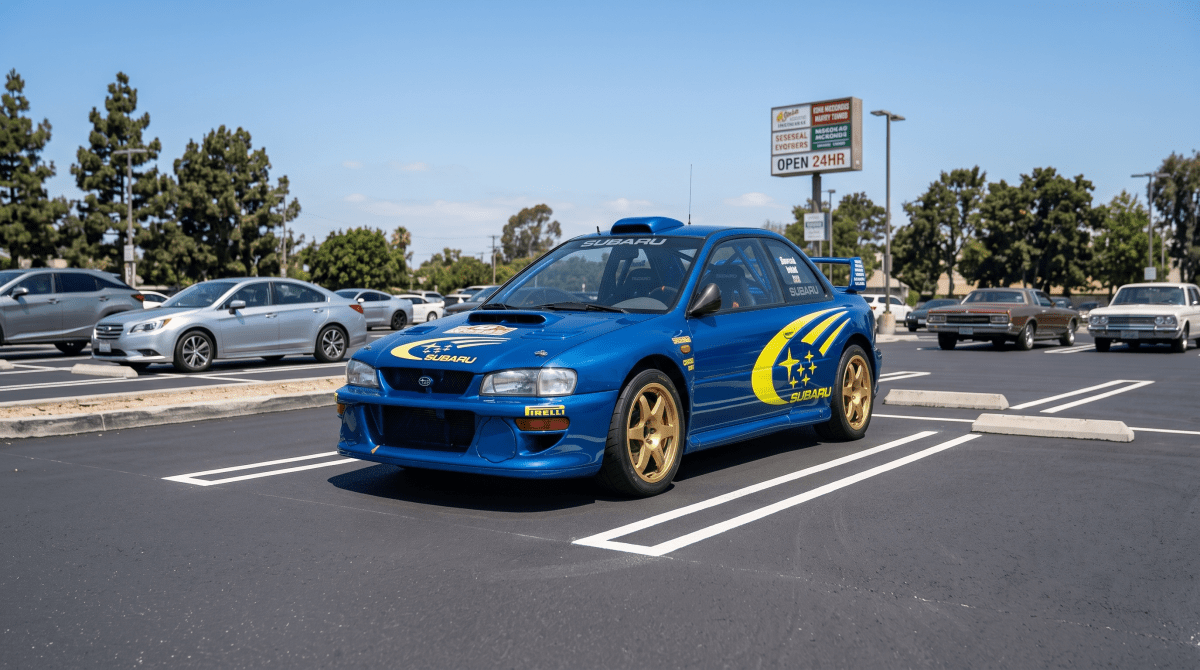 Roof Scoop Subaru Impreza 1º MOD 1995-2000 - Bruma Mágica - 0104026