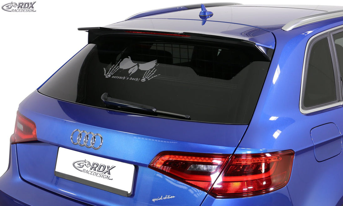 Roof Spoiler for AUDI A3 8VA Sportback / S3 (only for S-Line & S3) - RDX - Rear Spoiler - RDX - RDDS131