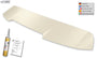 Roof Spoiler for AUDI A4 B8, B81, 8K Avant / StationWagon 2008-2015 Rear Wing Trunk Spoiler - rdRDX - RDX - RDDS150