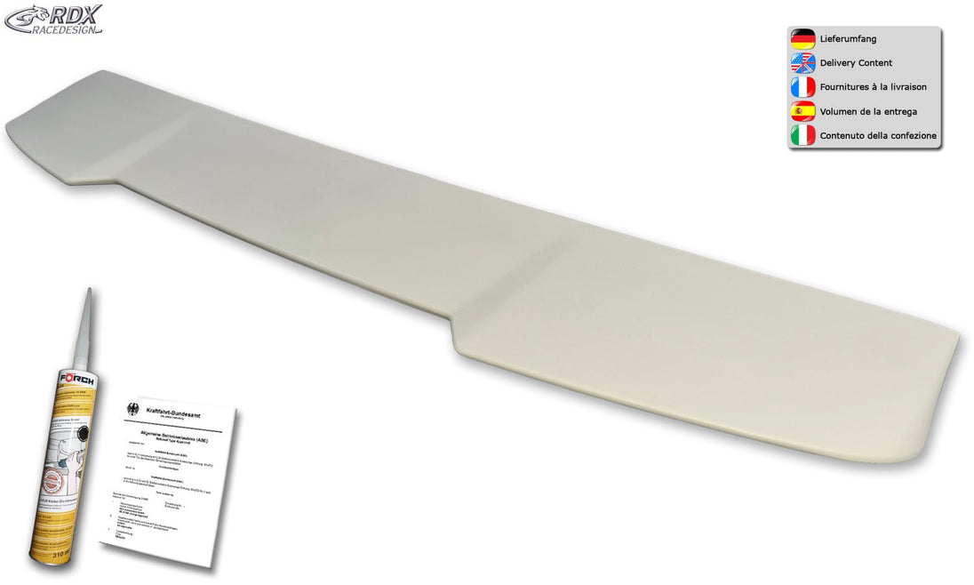 Roof Spoiler for AUDI A6 4F C6 Avant / StationWagon Rear Wing Trunk Spoiler RDX - RDX - RDDS149