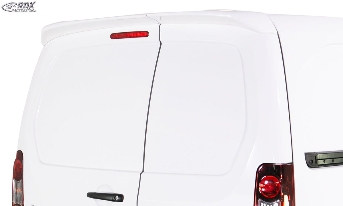 Roof Spoiler for CITROEN Berlingo, PEUGEOT Partner & Rifter, OPEL Combo, TOYOTA ProAce City Rear Wing doors Barn Doors - RDX - RDX - RDDS132