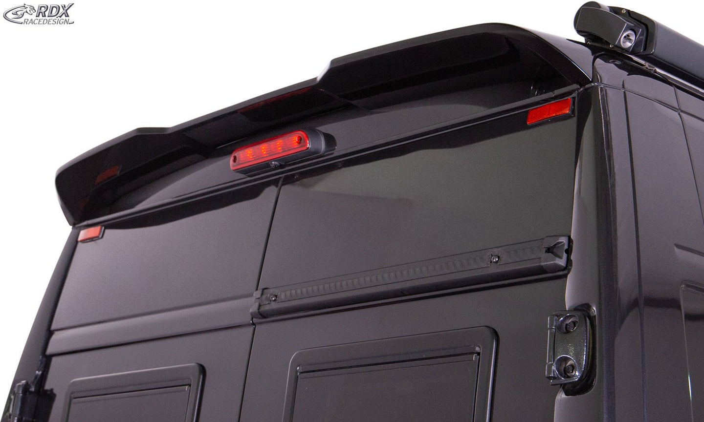 Roof Spoiler for FIAT Ducato & CITROEN Jumper / Relay & OPEL / VAUXHALL Movano & PEUGEOT Boxer & TOYOTA Proace Max & IVECO eSuperJolly & RAM ProMaster (H2) Trunk Spoiler - RDX - RDX - RDDS159