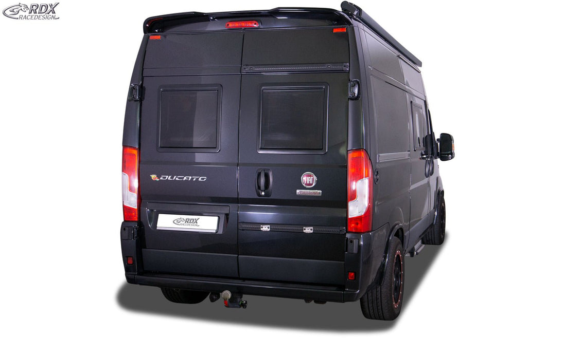 Roof Spoiler for FIAT Ducato & CITROEN Jumper / Relay & OPEL / VAUXHALL Movano & PEUGEOT Boxer & TOYOTA Proace Max & IVECO eSuperJolly & RAM ProMaster (H2) Trunk Spoiler - RDX - RDX - RDDS159