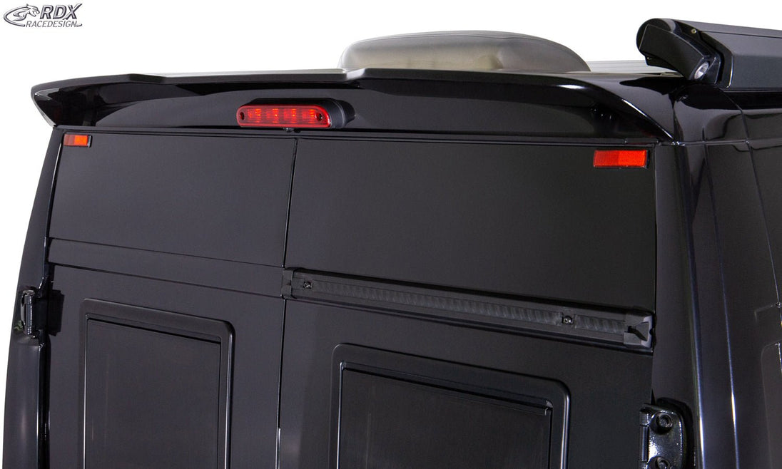 Roof Spoiler for FIAT Ducato & CITROEN Jumper / Relay & OPEL / VAUXHALL Movano & PEUGEOT Boxer & TOYOTA Proace Max & IVECO eSuperJolly & RAM ProMaster (H2) Trunk Spoiler - RDX - RDX - RDDS159