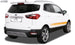 Roof Spoiler for FORD EcoSport Rear Wing Trunk Spoiler - RDX - Rear Spoiler - RDX - RDDS144