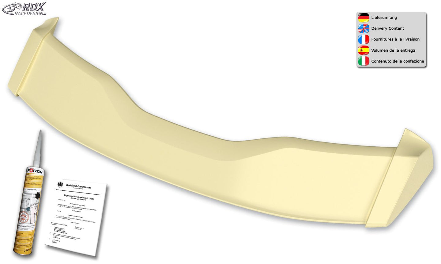 Roof Spoiler for FORD Focus 3 Turnier / StationWagon Rear Wing Trunk Spoiler - RDX - Rear Spoiler - RDX - RDDS154