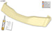 Roof Spoiler for FORD Focus 3 Turnier / StationWagon Rear Wing Trunk Spoiler - RDX - Rear Spoiler - RDX - RDDS154