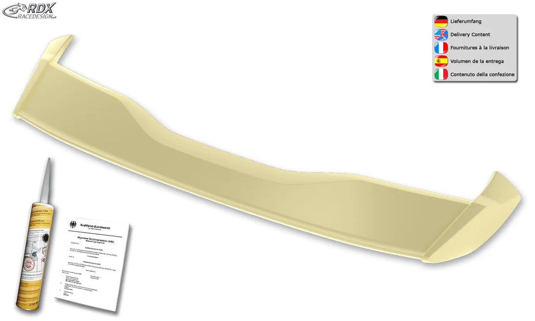 Roof Spoiler for FORD Focus 3 Turnier StationWagon ST / ST-Line Rear Wing Trunk Spoiler - RDX - RDX - RDDS154-ST