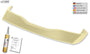 Roof Spoiler for FORD Focus 3 Turnier StationWagon ST / ST-Line Rear Wing Trunk Spoiler - RDX - RDX - RDDS154-ST