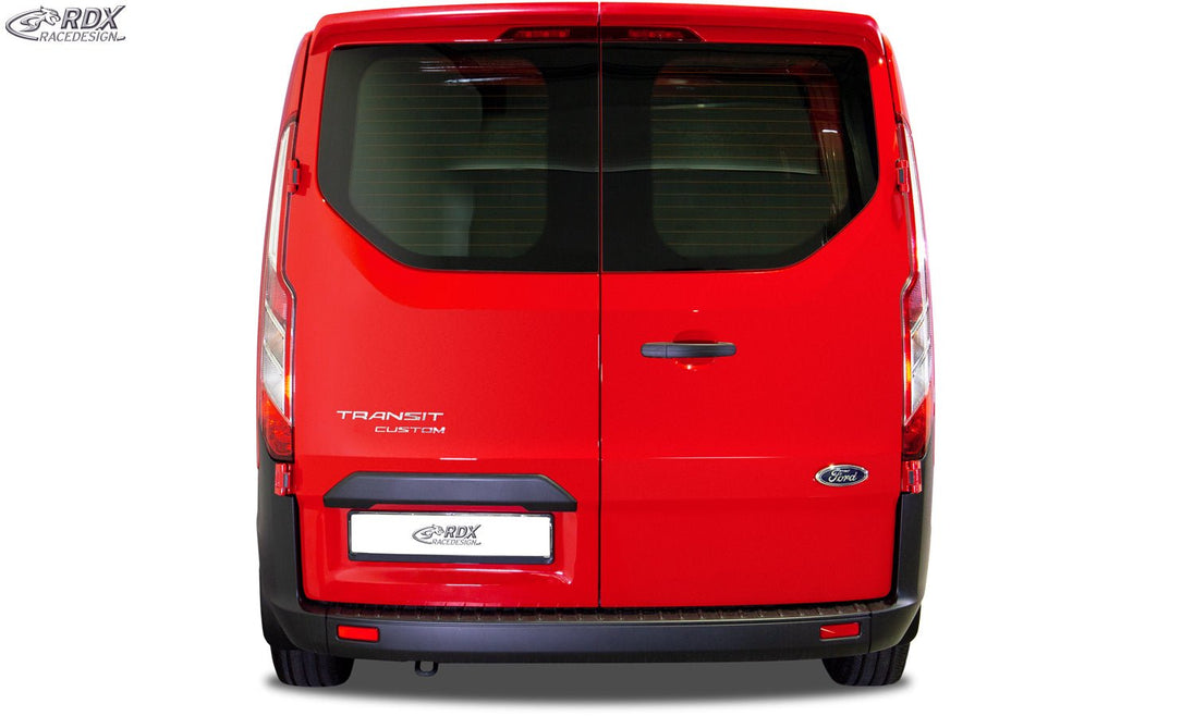 Roof Spoiler for FORD Transit Custom / Tourneo Custom (2012-2023) (for Barn doors) Rear Wing Trunk Spoiler - RDX - Rear Spoiler - RDX - RDDS151