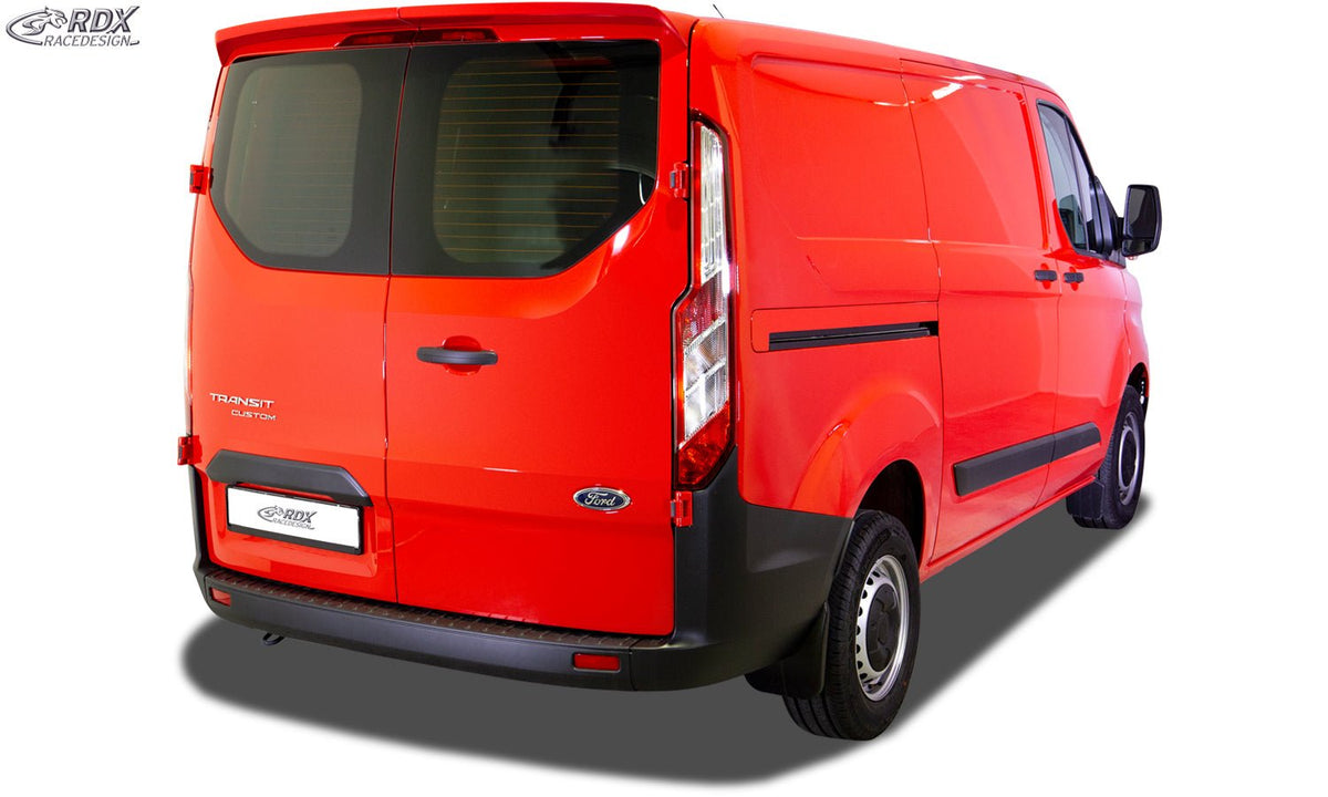 Roof Spoiler for FORD Transit Custom / Tourneo Custom (2012-2023) (for Barn doors) Rear Wing Trunk Spoiler - RDX - Rear Spoiler - RDX - RDDS151
