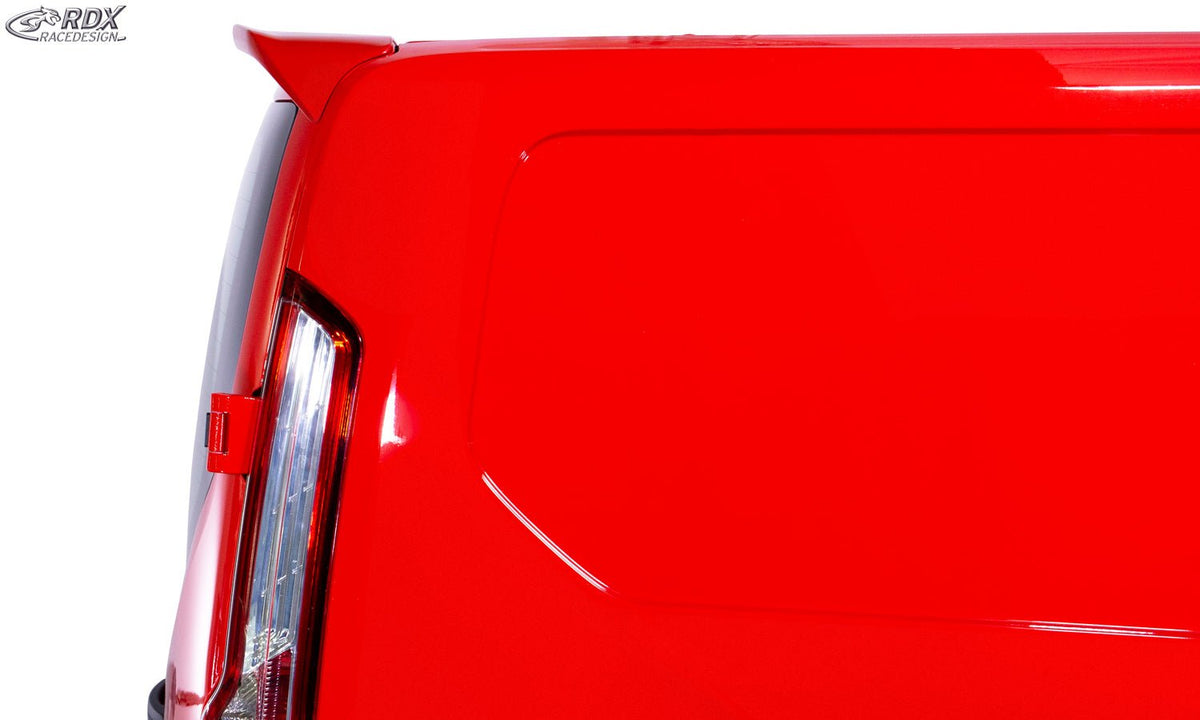 Roof Spoiler for FORD Transit Custom / Tourneo Custom (2012-2023) (for Barn doors) Rear Wing Trunk Spoiler - RDX - Rear Spoiler - RDX - RDDS151