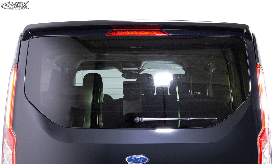 Roof Spoiler for FORD Transit Custom / Tourneo Custom (2012-2023) (for Single Trunk) Custom Rear Wing Trunk Spoiler - RDX - Rear Spoiler - RDX - RDDS152