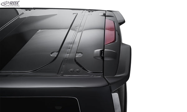 Alerón de techo para FORD Transit Custom / Tourneo Custom (2023+) y VW Transporter / Shuttle / Caravelle (2025+) (portón trasero y puertas de doble hoja) - RDX