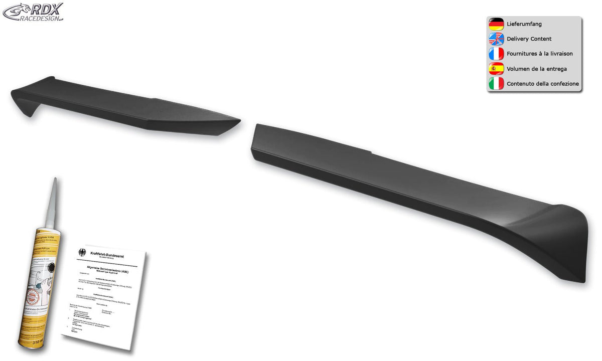 Roof Spoiler for FORD Transit H3 (2014-present) Rear Spoiler Wing - RDX - Rear Spoiler - RDX - RDDS181