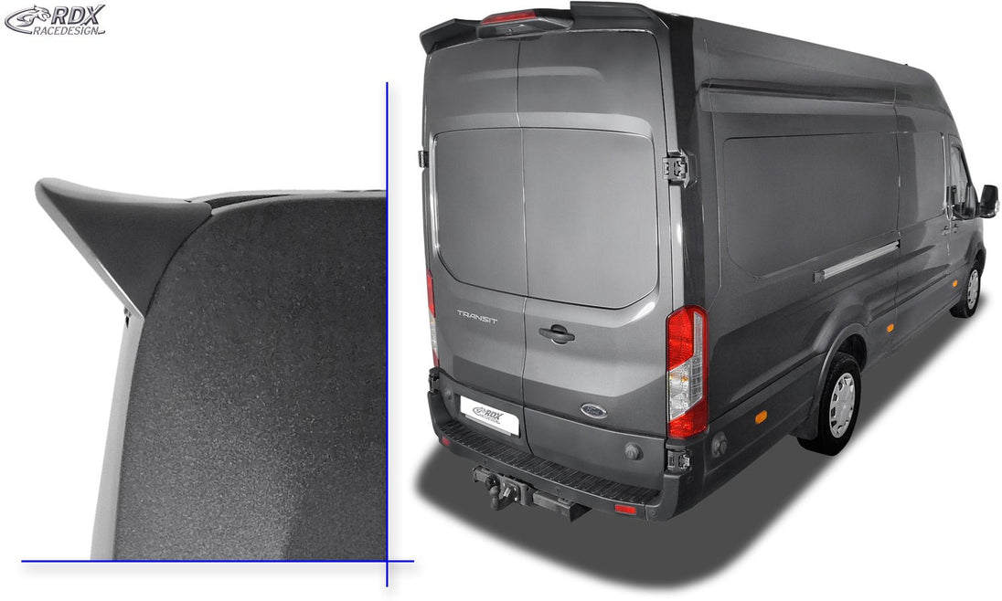 Roof Spoiler for FORD Transit H3 (2014-present) Rear Spoiler Wing - RDX - Rear Spoiler - RDX - RDDS181