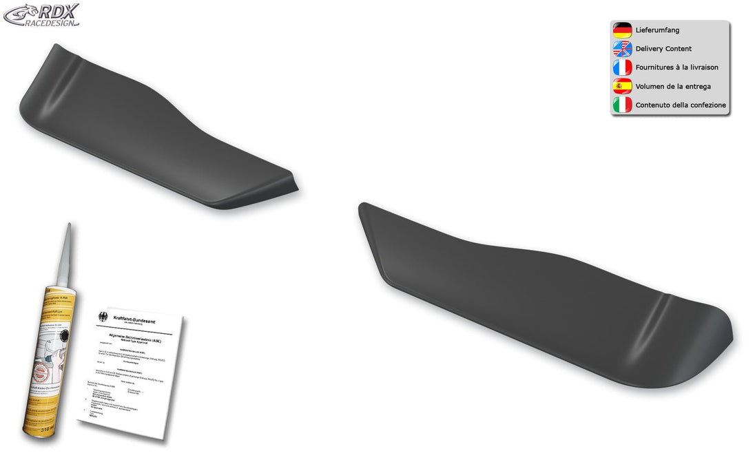 Roof Spoiler for IVECO Daily H2 (2014-present) Rear Wing Trunk Spoiler - RDX - Rear Spoiler - RDX - RDDS179