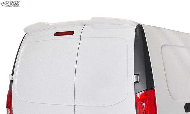 Roof Spoiler for MERCEDES Citan (W415 / X / 2012+) & NISSAN NV250 (W / 2019+) & RENAULT Kangoo (W / 2013+) with 2 Rear Doors / Wing Doors - RDX - Rear Spoiler - RDX - RDDS169