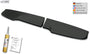 Roof Spoiler for MERCEDES Citan (W415 / X / 2012+) & NISSAN NV250 (W / 2019+) & RENAULT Kangoo (W / 2013+) with 2 Rear Doors / Wing Doors - RDX - Rear Spoiler - RDX - RDDS169