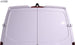 Roof Spoiler for MERCEDES Sprinter H1 (2006-present) & VW Crafter H1 (2006-2017) Rear Wing Trunk Spoiler - RDX - RDX - RDDS194