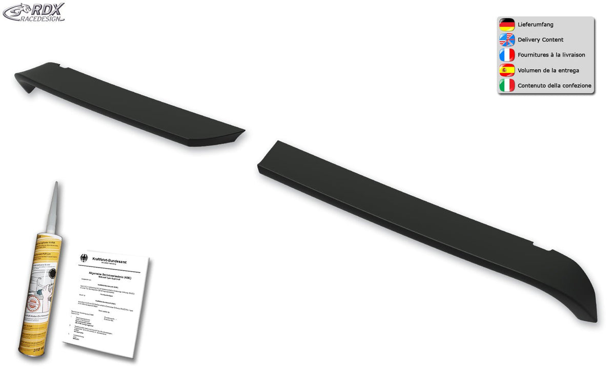 Roof Spoiler for MERCEDES Sprinter H2 (2006-present) & VW Crafter H2 (2006-2017) Rear Wing Trunk Spoiler - RDX - RDX - RDDS178